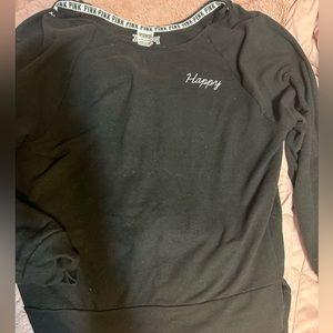 "Happy" VS PINK sweatshirt